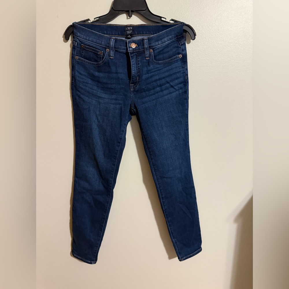 J. Crew Dark Blue Skinny Jeans